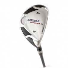 AGXGOLF MEN’S Edition, Magnum XS #5 HYBRID IRON (25 Degree) w/Free Head Cover: Available in Senior, Regular & Stiff flex - ALL SIZES. Additional Hybrid Iron Options!